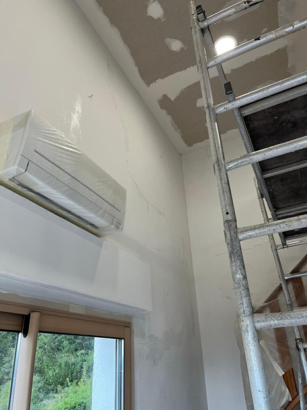 Peinture intérieur décorative pour une villa ancienne à Martigues