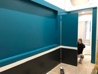 Peinture et décoration pour une agence à Marseille 13006