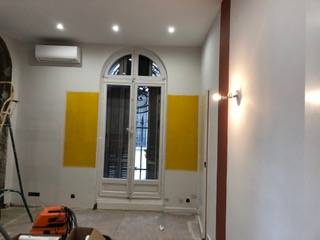 Peinture et décoration pour une agence à Marseille 13006