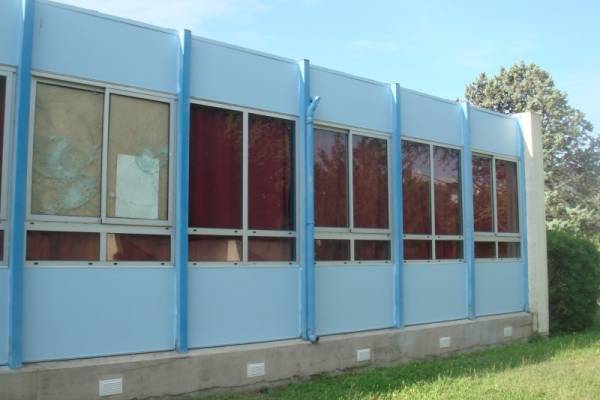 RAVALEMENT DE FACADE ECOLE LES RAUMETTES A MARIGNANE